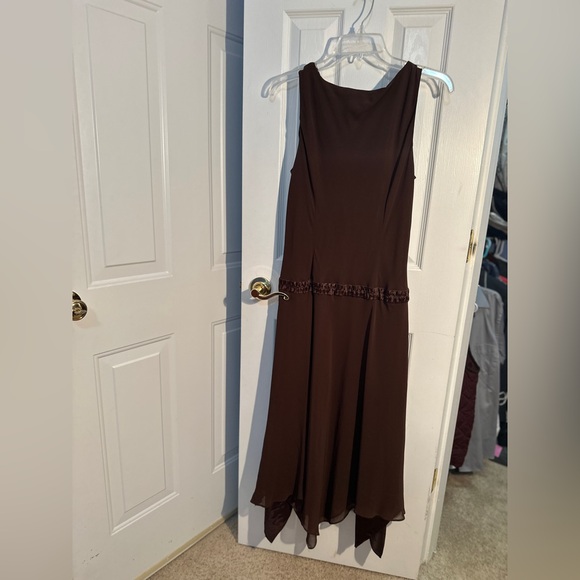 Liz Claiborne Brown Cocktail Dress - Picture 1 of 7